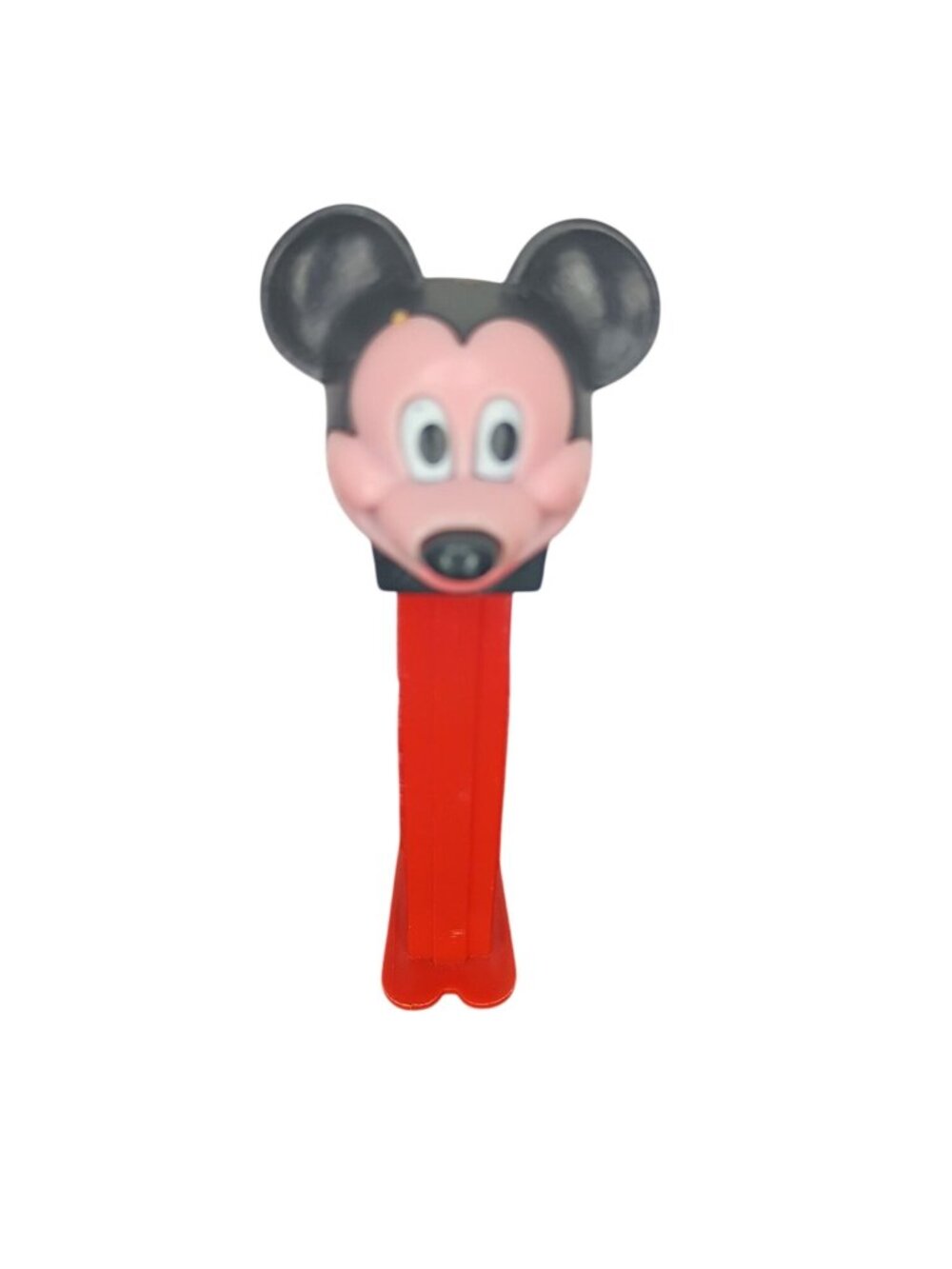 Vintage Mickey Mouse PEZ Dispenser Red Stem 1980s Collectible Candy Holder Czech